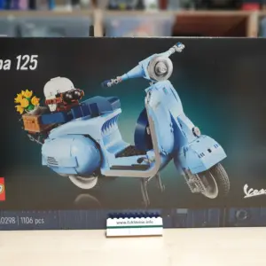 EckSteine Produktbild vom Set Vespa 125 der Marke LEGO mit der Setnummer 10298 aus der Kategorie ICONS - CREATOR EXPERT.