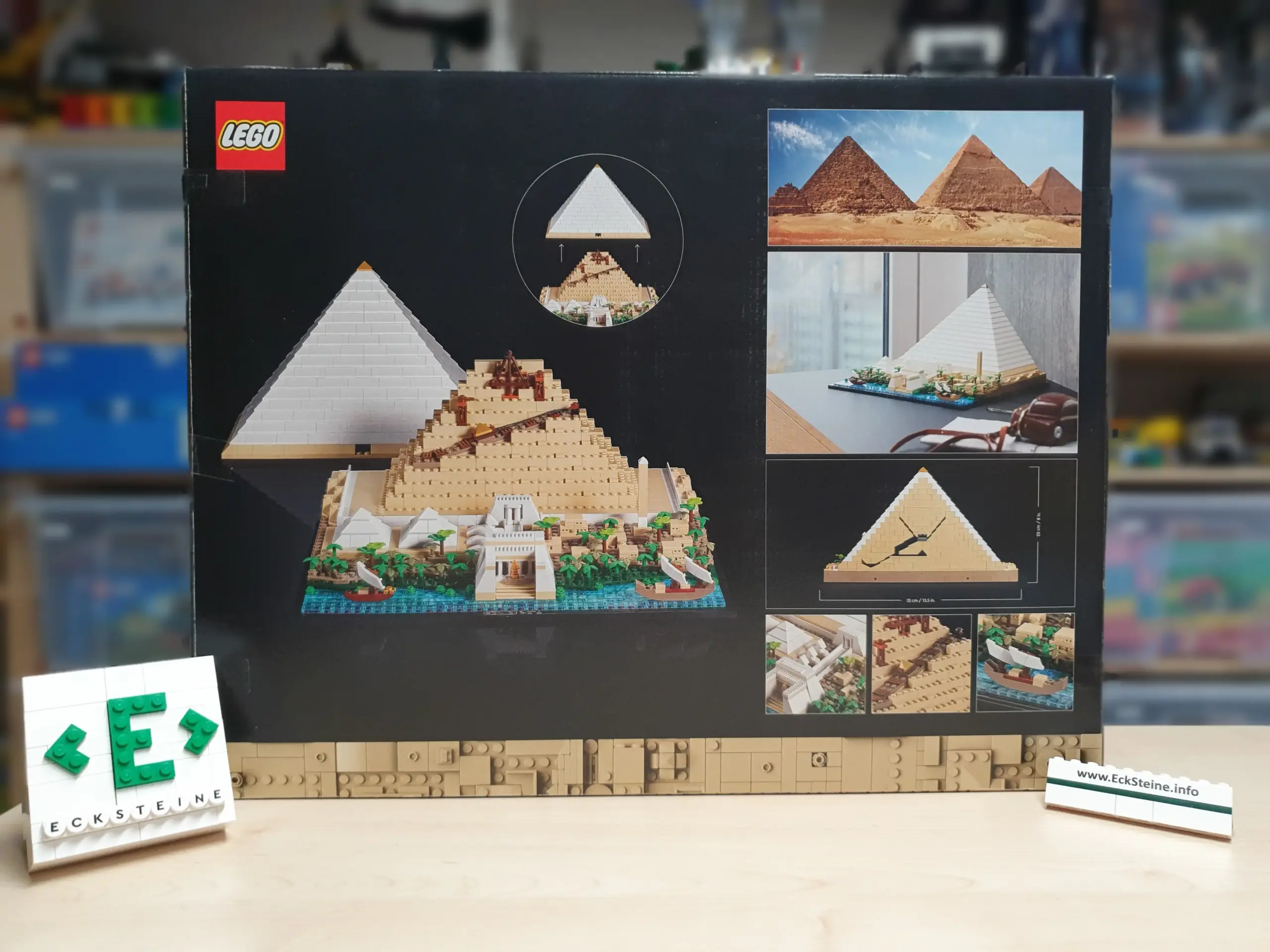 LEGO | ARCHITEKTUR - ARCHITECTURE | Cheops-Pyramide | 21058 – Bild 2