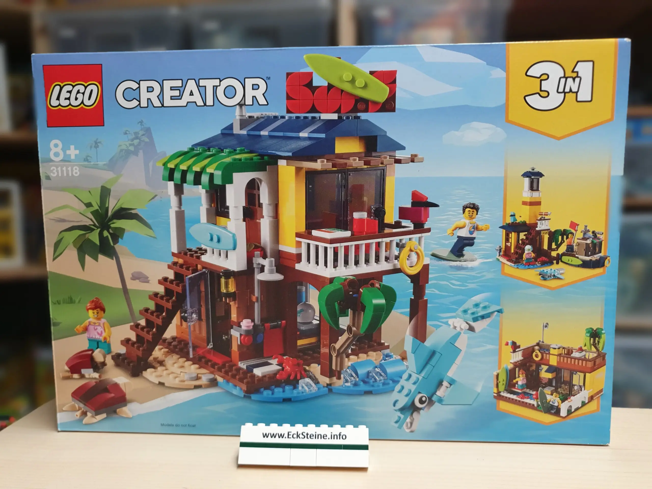 LEGO | CREATOR 3-IN-1 | Surfer-Strandhaus | 31118