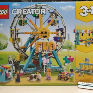 EckSteine Produktbild vom Set Riesenrad der Marke LEGO mit der Setnummer 31119 aus der Kategorie CREATOR 3-IN-1.