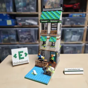 EckSteine Produktbild vom Set Gemütliches Haus der Marke LEGO mit der Setnummer 31139 aus der Kategorie CREATOR 3-IN-1.