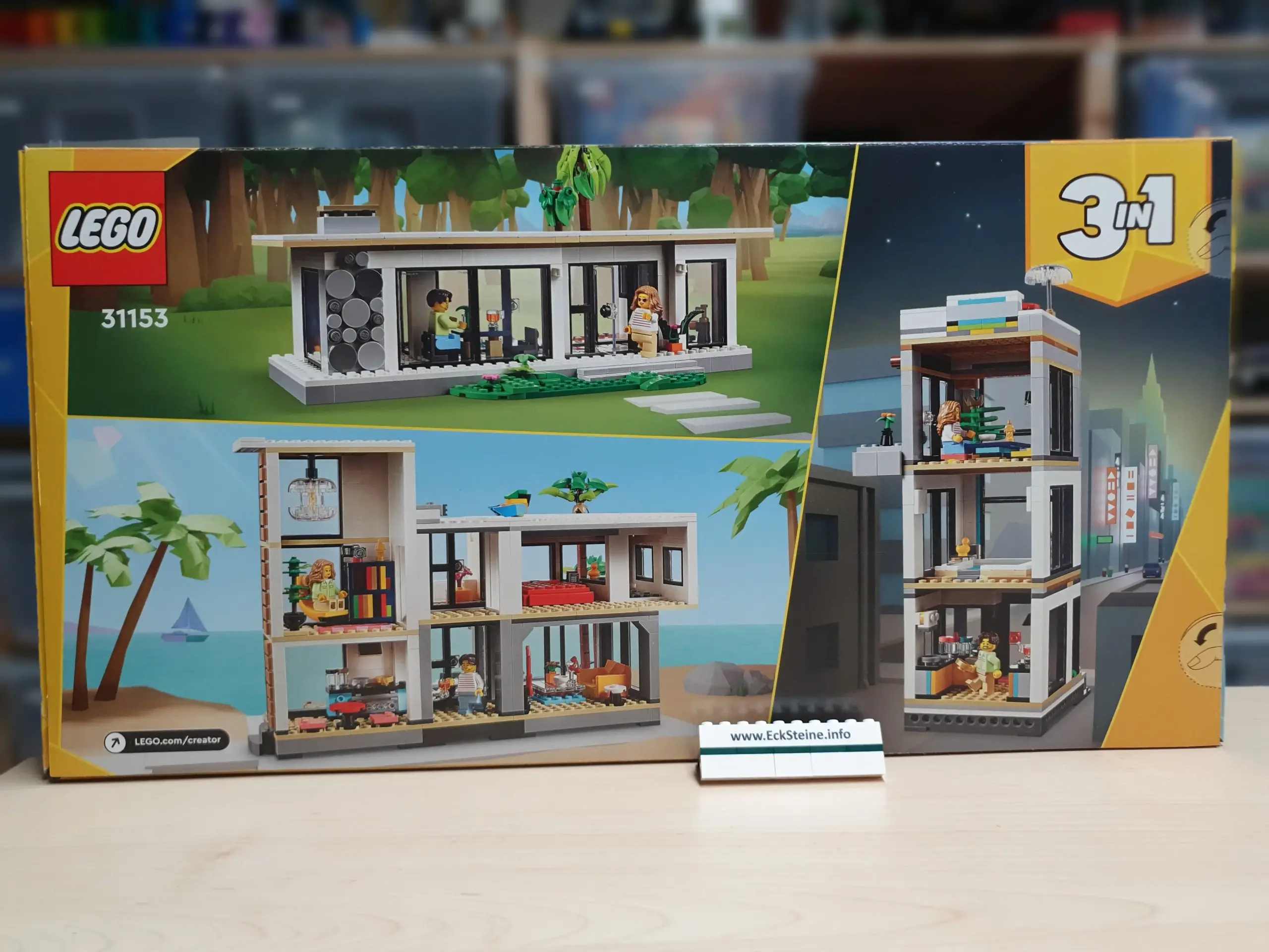 LEGO | CREATOR 3-IN-1 | Modernes Haus | 31153 – Bild 2