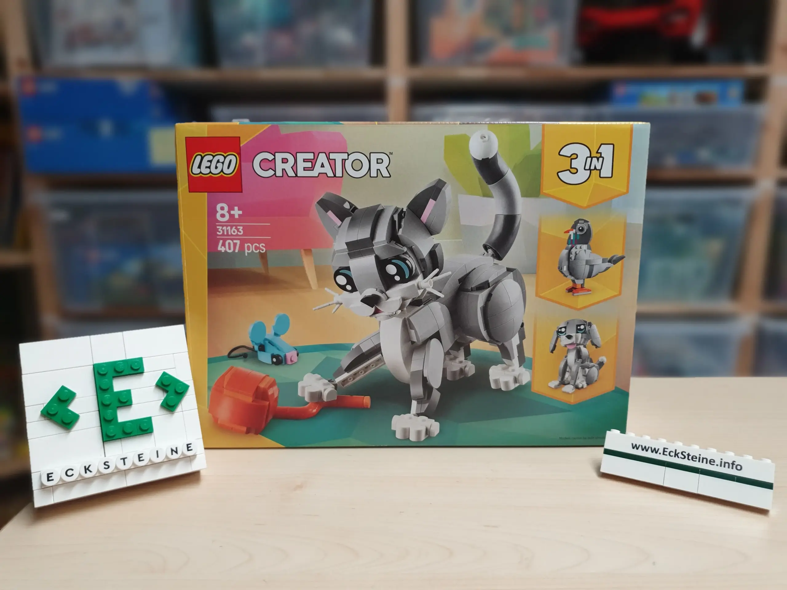LEGO | CREATOR 3-IN-1 | Graue Katze | 31163