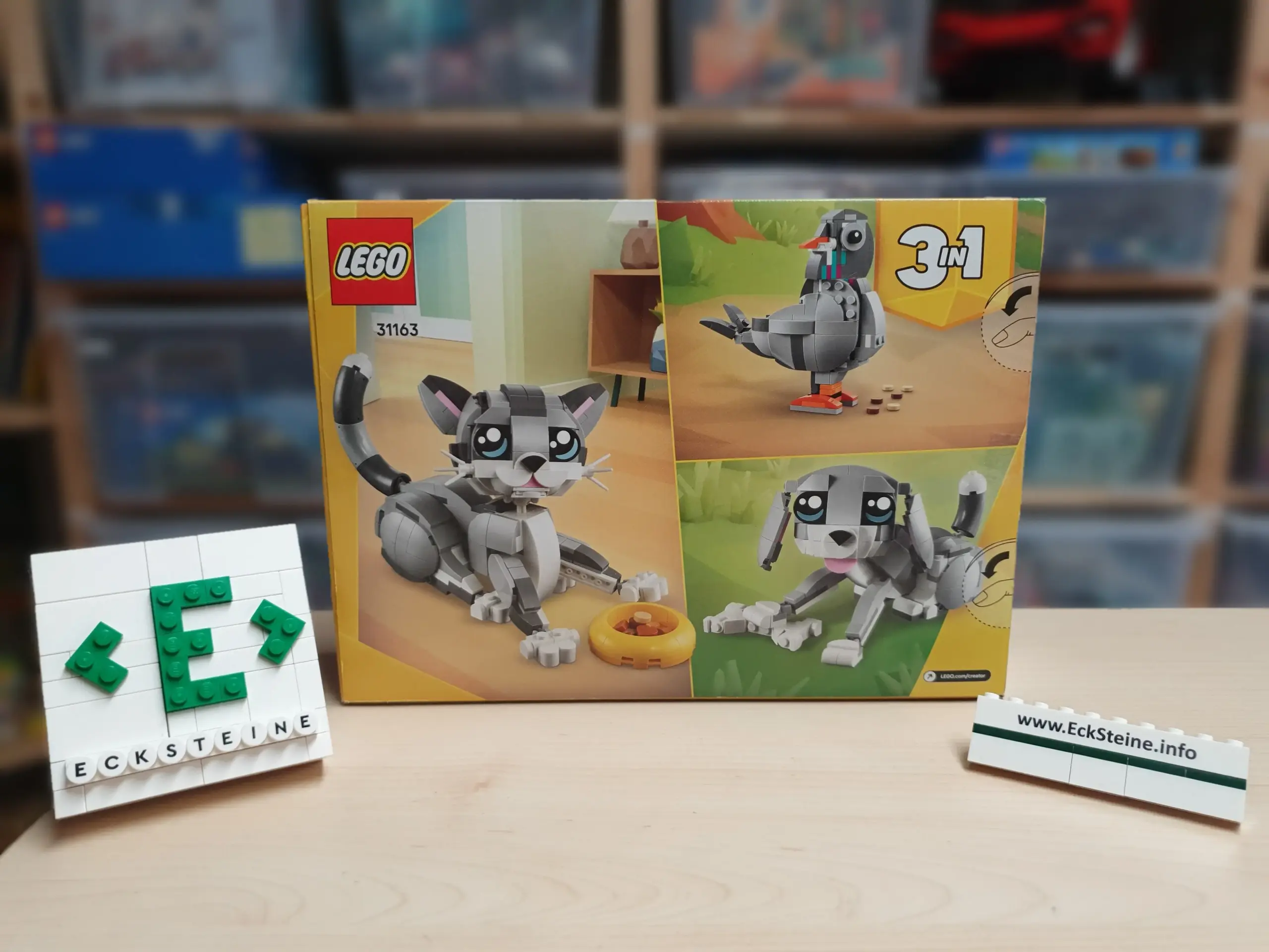 LEGO | CREATOR 3-IN-1 | Graue Katze | 31163 – Bild 2