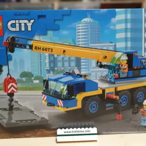 EckSteine Produktbild vom Set Geländekran der Marke LEGO mit der Setnummer 60324 aus der Kategorie CITY.
