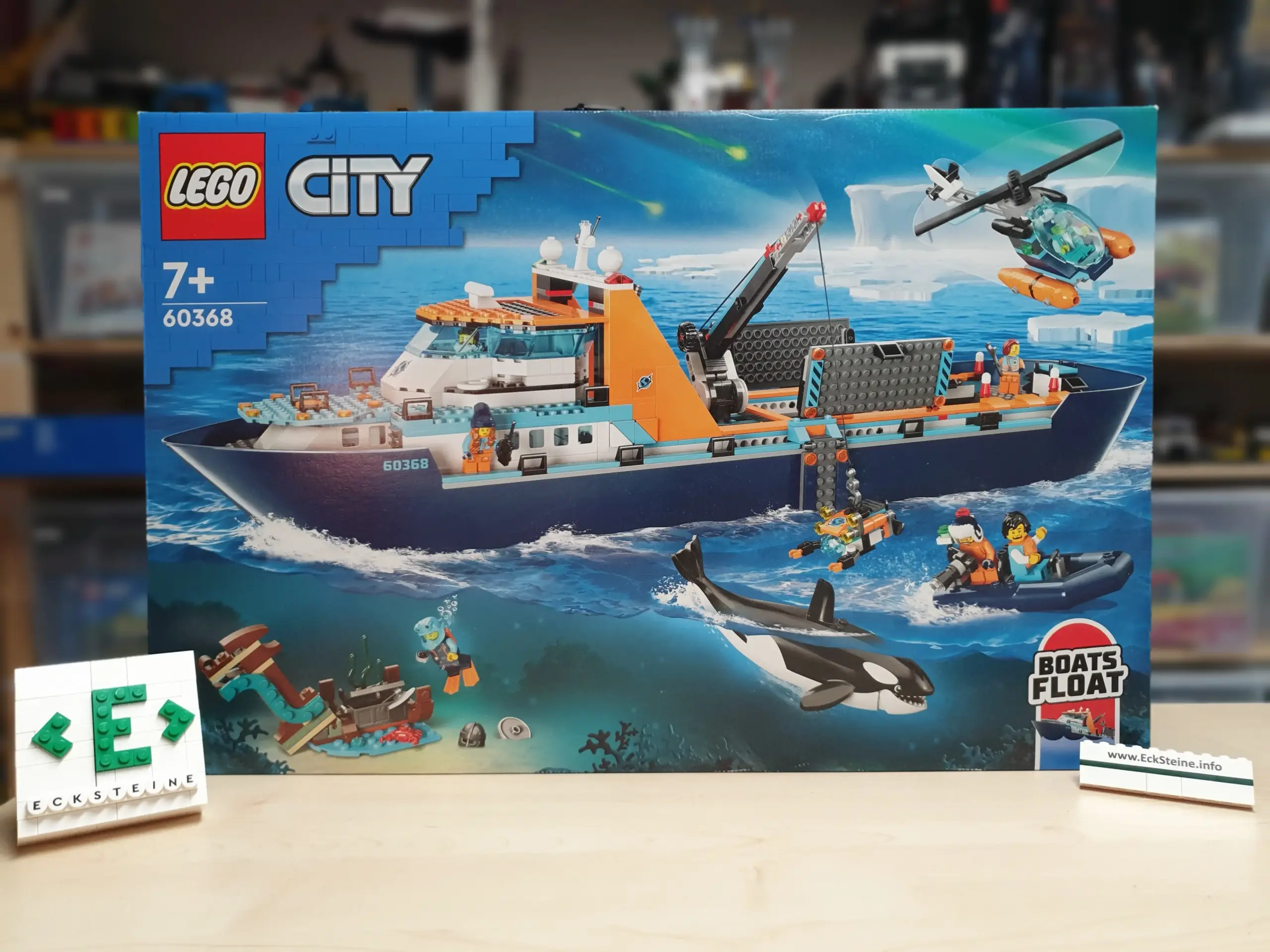 LEGO | CITY | Arktis-Forschungsschiff | 60368