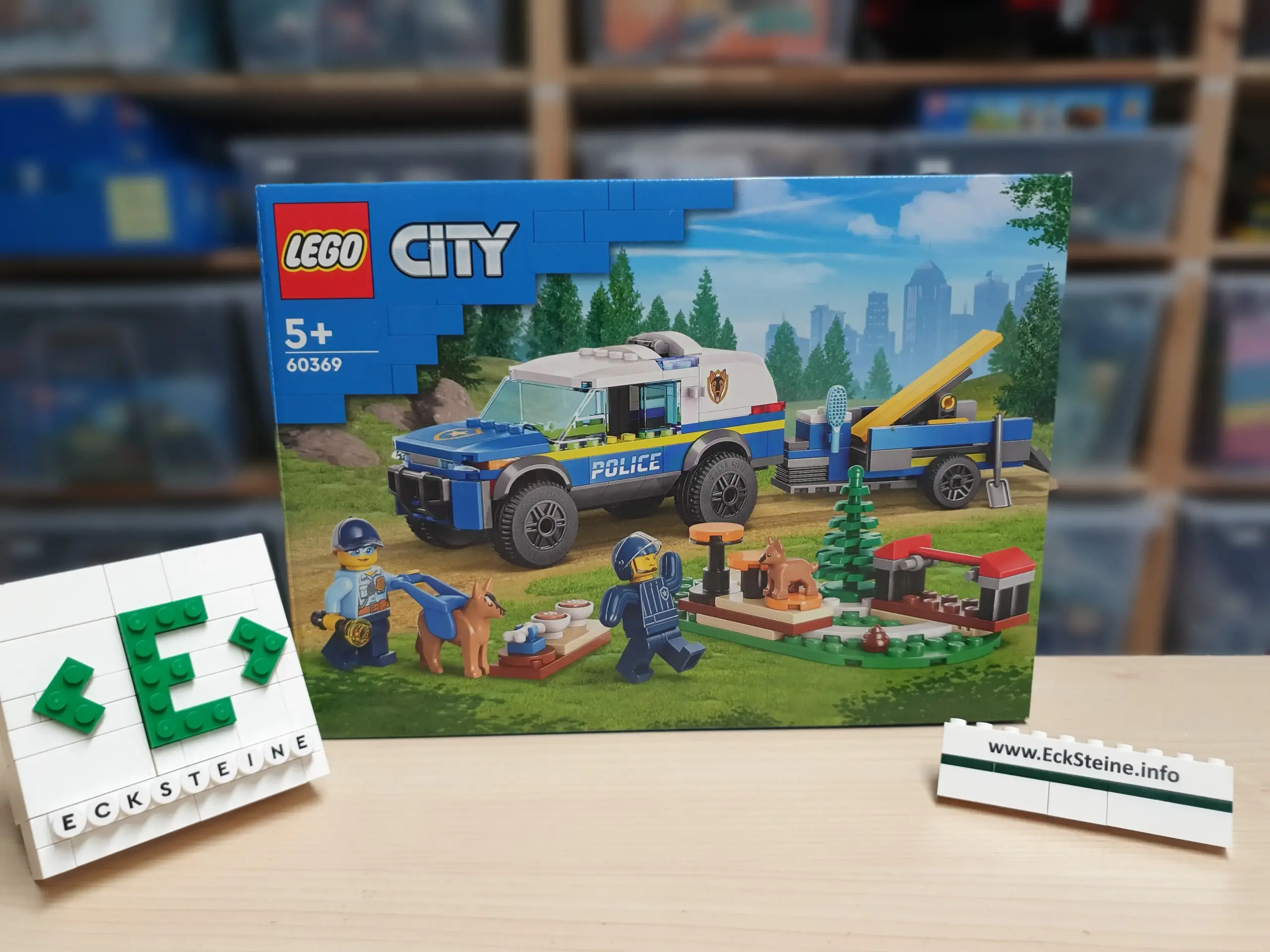 LEGO | CITY | Mobiles Polizeihunde-Training | 60369