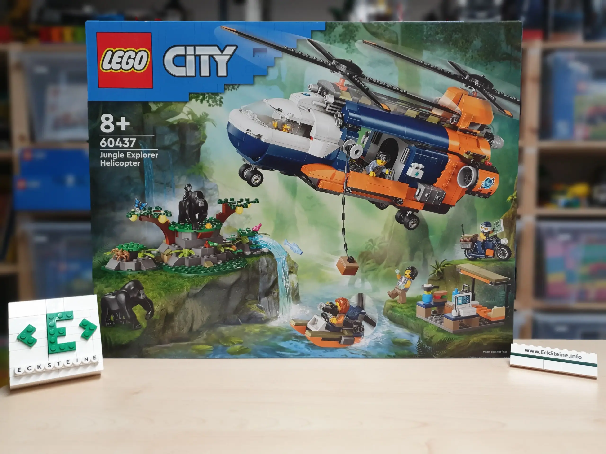 LEGO | CITY | Dschungelforscher-Hubschrauber | 60437