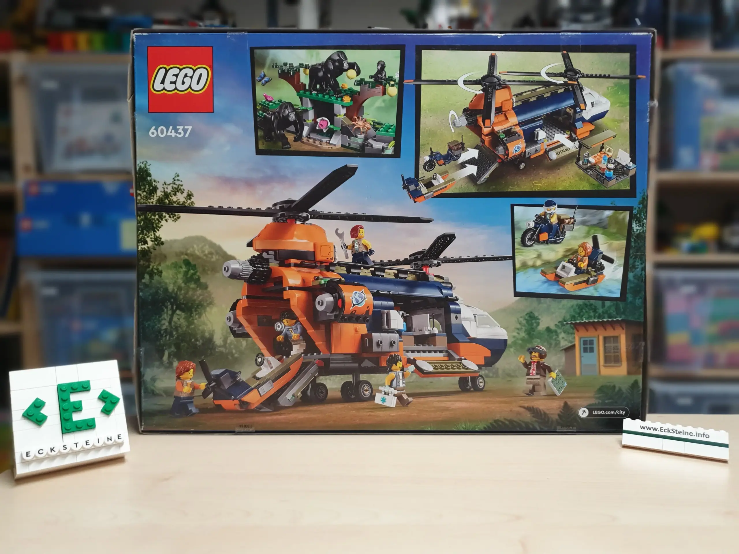 LEGO | CITY | Dschungelforscher-Hubschrauber | 60437 – Bild 2