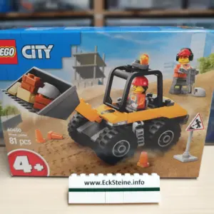 EckSteine Produktbild vom Set Radlader der Marke LEGO mit der Setnummer 60450 aus der Kategorie CITY.