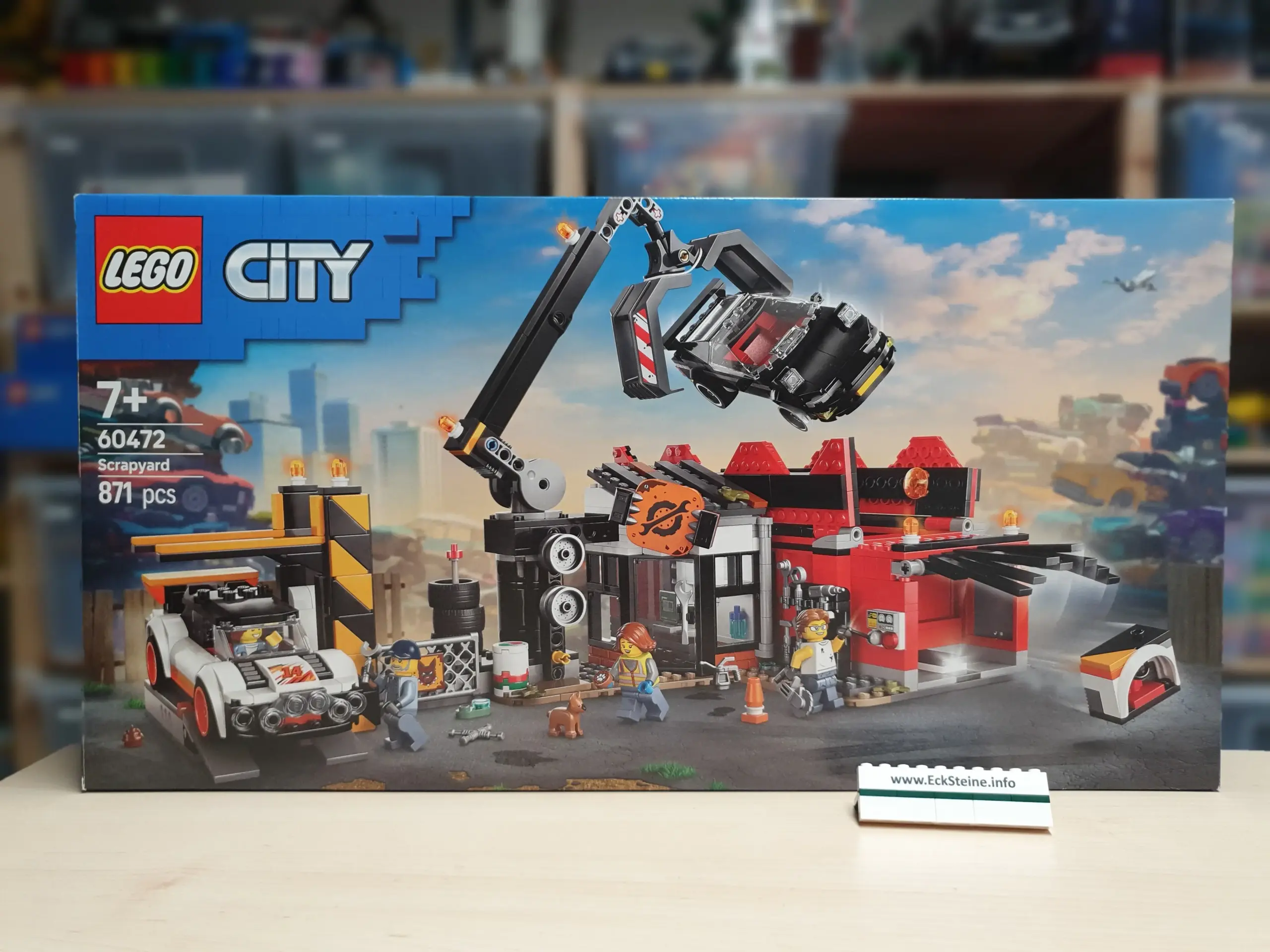 LEGO | CITY | Schrottplatz mit Autos | 60472