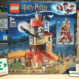 EckSteine Produktbild vom Set Angriff auf den Fuchsbau der Marke LEGO mit der Setnummer 75980 aus der Kategorie HARRY POTTER.