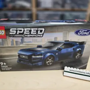 EckSteine Produktbild vom Set Ford Mustang Dark Horse Sportwagen der Marke LEGO mit der Setnummer 76920 aus der Kategorie SPEED CHAMPIONS.
