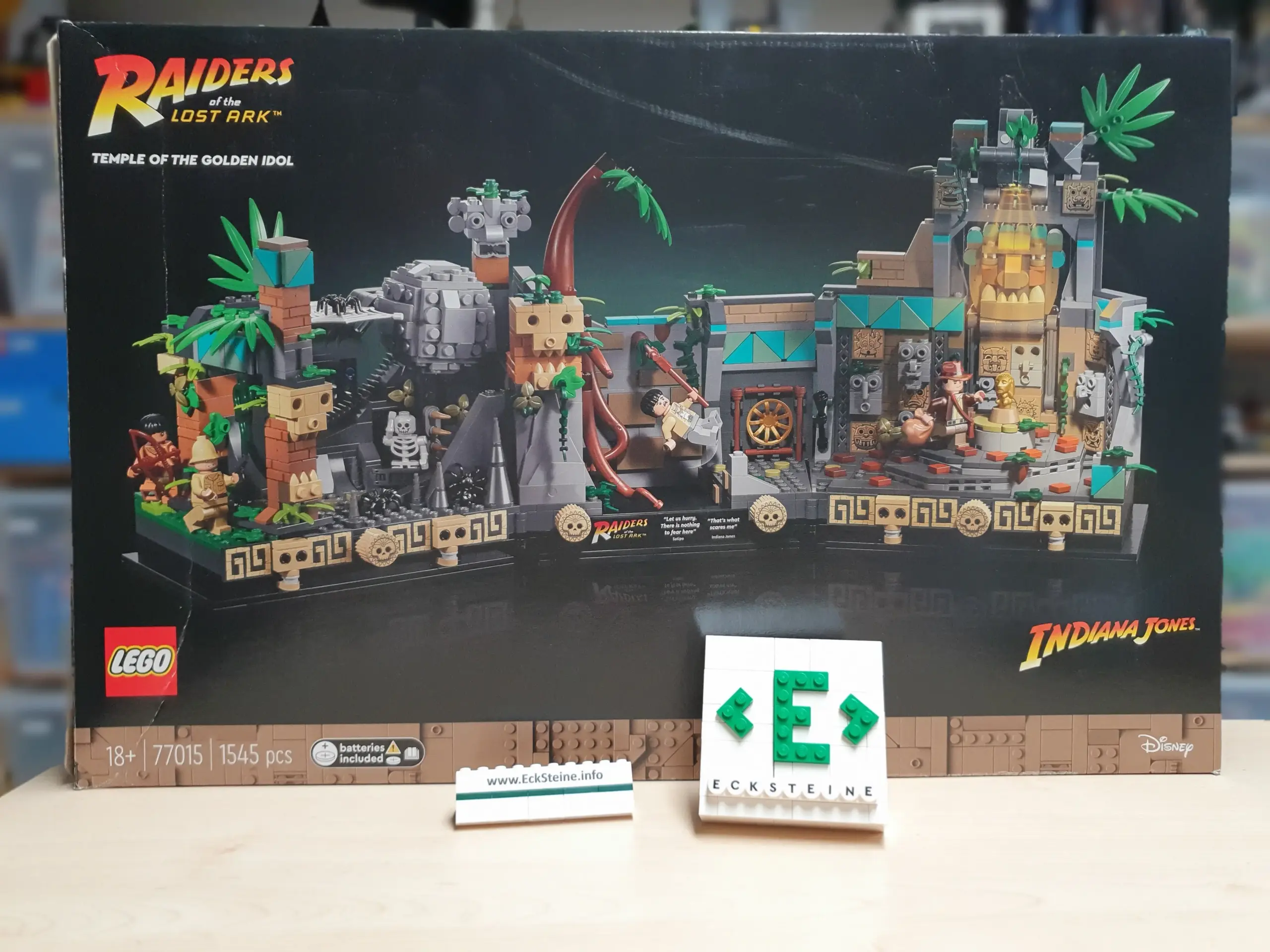 LEGO | INDIANA JONES | Tempel des goldenen Götzen | 77015